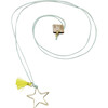 Ouroboros Star Necklace, Mint - Necklaces - 1 - thumbnail