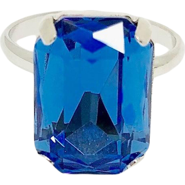 Rhinestone Birthstone Ring - Rings - 12