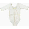 Rainbow Leotard, Ivory - Rompers - 2
