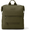 Indi Diaper Backpack Medium, Dark Moss - Bags - 1 - thumbnail