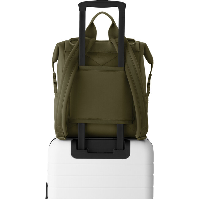 Indi Diaper Backpack Medium, Dark Moss - Bags - 7