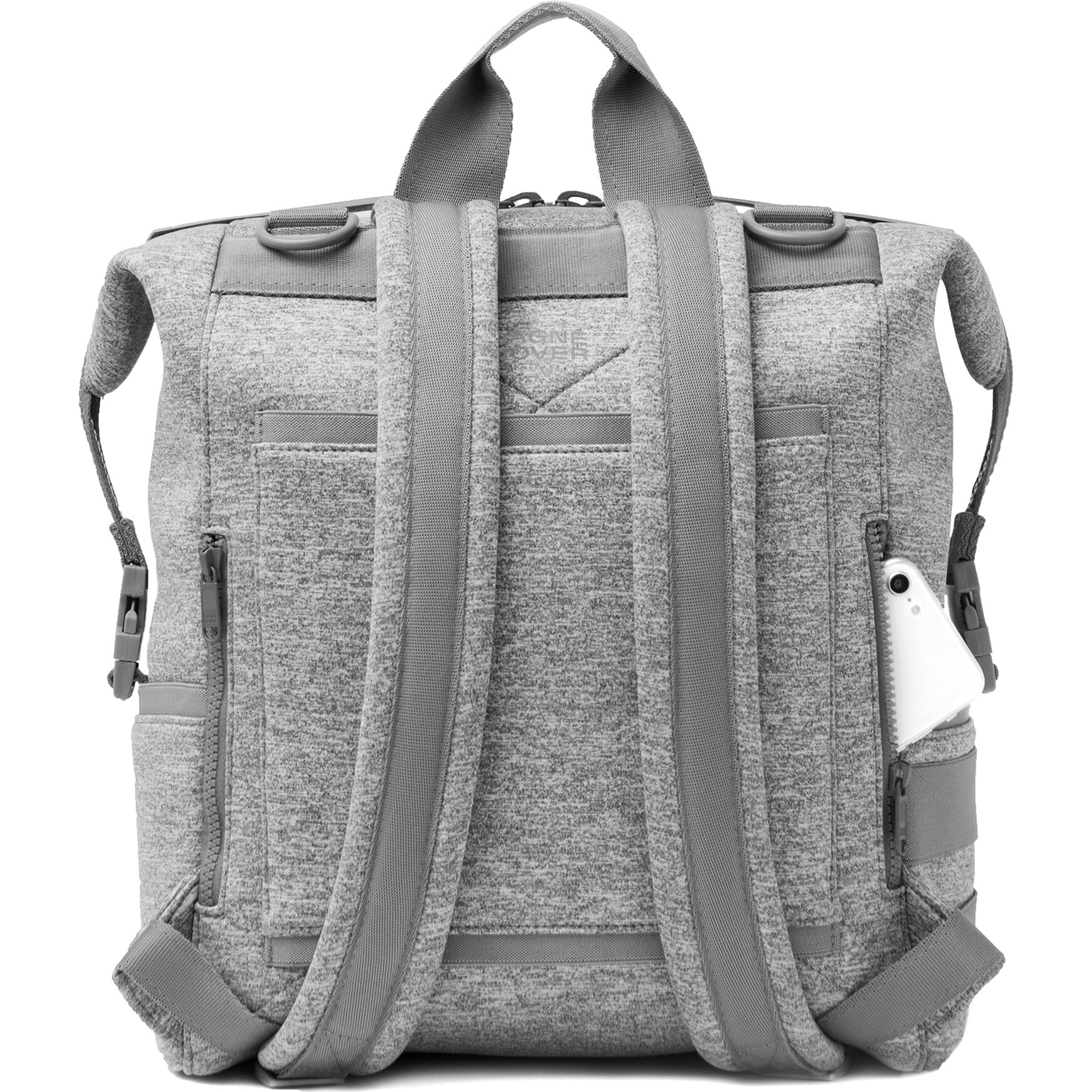 Dagne Dover Small Indi Diaper Backpack - Heather Grey