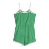 Debbie Retro Terry Romper, Gumdrop Green - Rompers - 3
