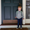 Maxwell Pullover with Bear Pocket, Grey - Sweatshirts - 4