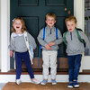 Maxwell Pullover with Bear Pocket, Grey - Sweatshirts - 5