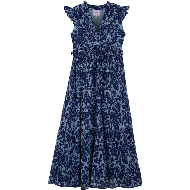 Women's Constance Dress, Morrigan Raven Alaskan Blue