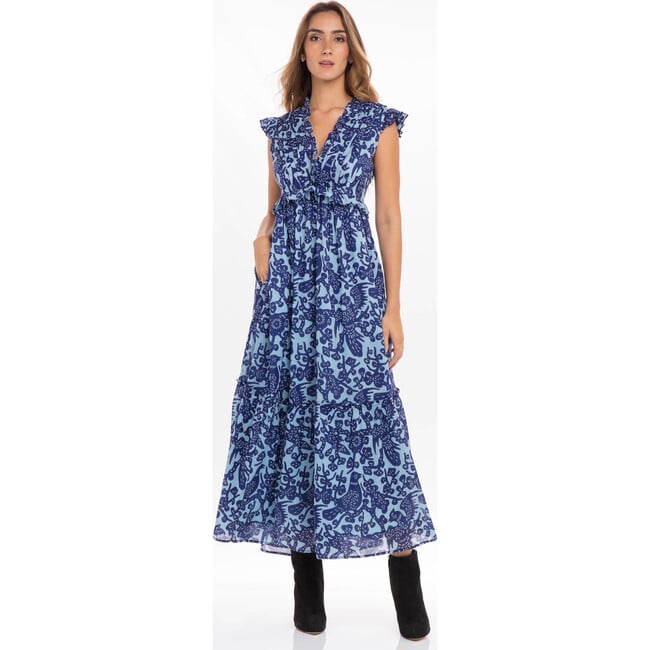 Women's Constance Dress, Morrigan Raven Alaskan Blue
