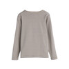 Ruby Striped Long Sleeve, Stone Stripe - Shirts - 3