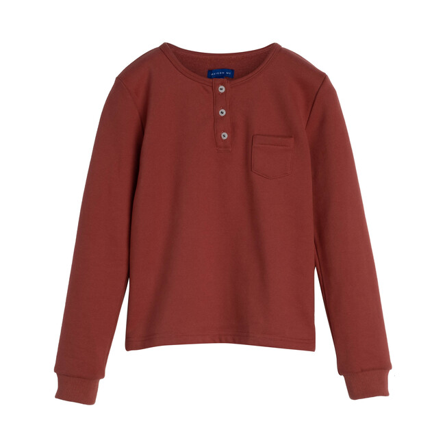Rory Henley Shirt, Dusty Red - Shirts - 1