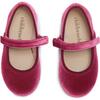 Classic Velvet Mary Janes, Pink - Mary Janes - 3 - thumbnail