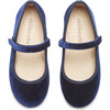 Velvet Mary Janes, Classic Navy - Mary Janes - 3