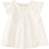 Ruffle Sleeve Blouse, Sprinkle - Blouses - 1 - thumbnail