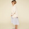 Hi-Low Midi Skirt, Blue - Skirts - 5