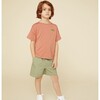 TSC Striped T-Shirt, Burnt Sienna - T-Shirts - 2