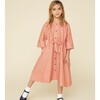 Trench Dress, Burnt Sienna - Dresses - 4