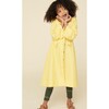 Trench Dress, Daffofil Yellow - Dresses - 4