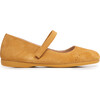 Suede Spectator Mary Janes, Marigold - Mary Janes - 1 - thumbnail