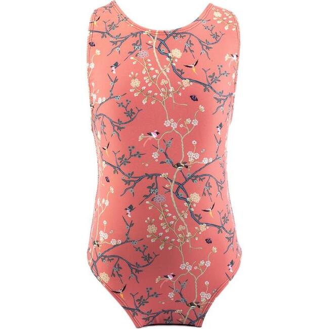T Back One Piece, Peach - One Pieces - 1
