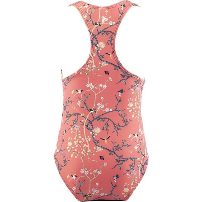 T Back One Piece, Peach - One Pieces - 3