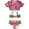 Three Piece Set, Jungle Pink - Two Pieces - 1 - thumbnail