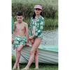 Long Sleeve Rashie, Rose - Rash Guards - 2