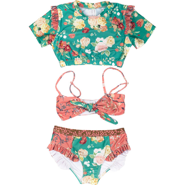 Three Piece Set, Rose - Two Pieces - 1