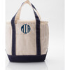 Small Lunch Tote Cooler, Navy - Bags - 8