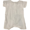Linen Romper, Cloud - Rompers - 4
