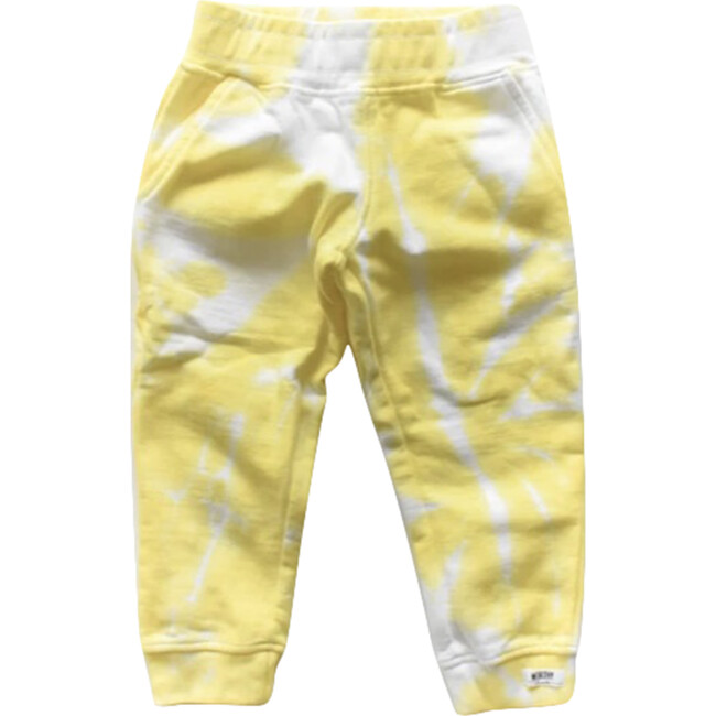 Joggers, Yellow Tie Dye - Sweatpants - 1