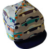 Reversible Cap, Cars on Gray - Hats - 1 - thumbnail