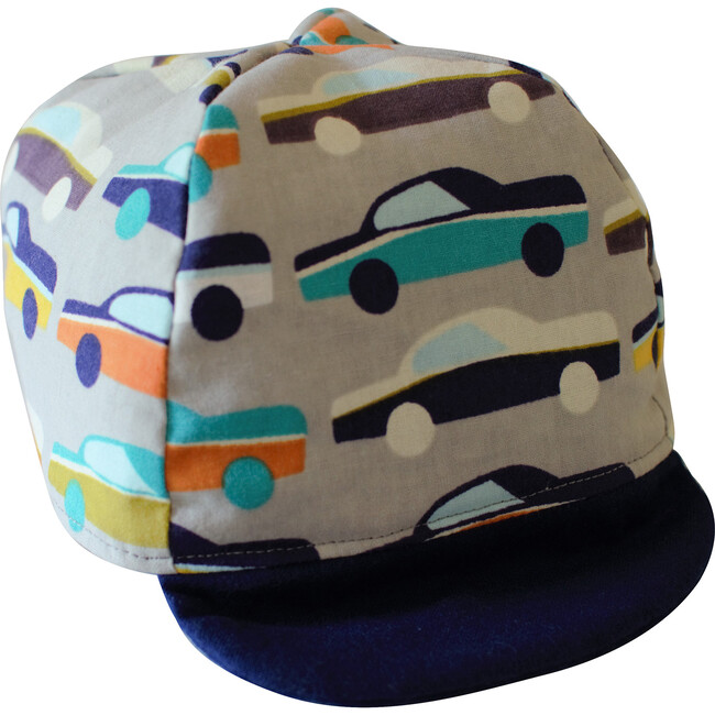 Reversible Cap, Cars on Gray - Hats - 4