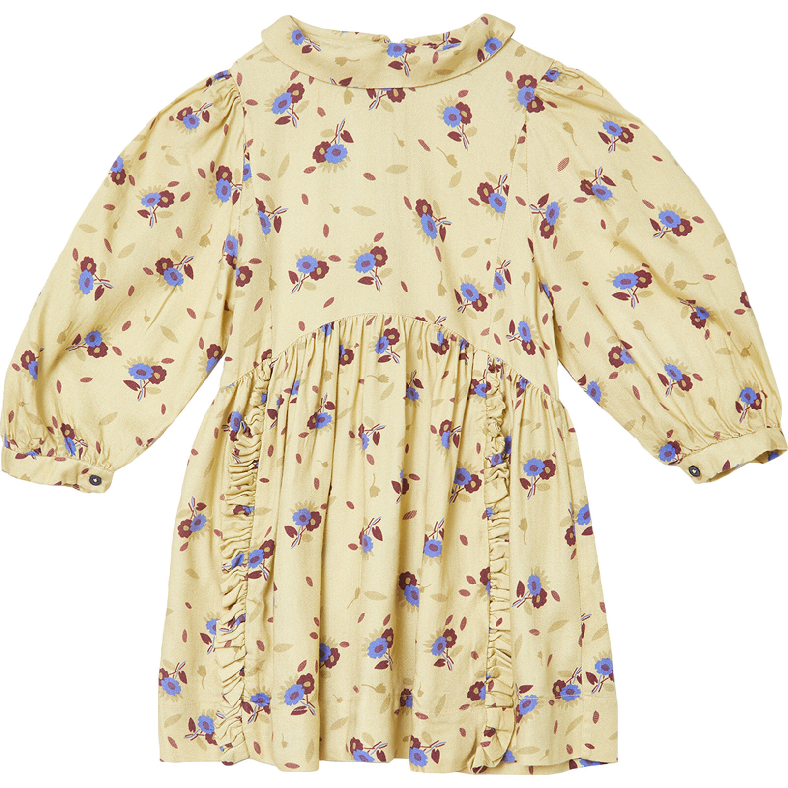 Earth Dress, Yellow Thistle - Dresses - 1