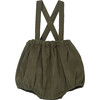 Pare Baby Romper, Olive - Rompers - 3