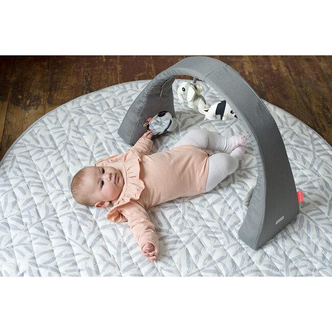 Luxe Diaper Free Reversible Playmat, Stone - Playmats - 2