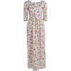 Women's Scoop Neck Maxi Dress, Liberty Floral - Dresses - 1 - thumbnail