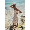 Women's Slip Dress, Multi Floral - Dresses - 4