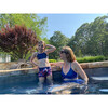 Women's blú kross kini, Navy - Two Pieces - 5