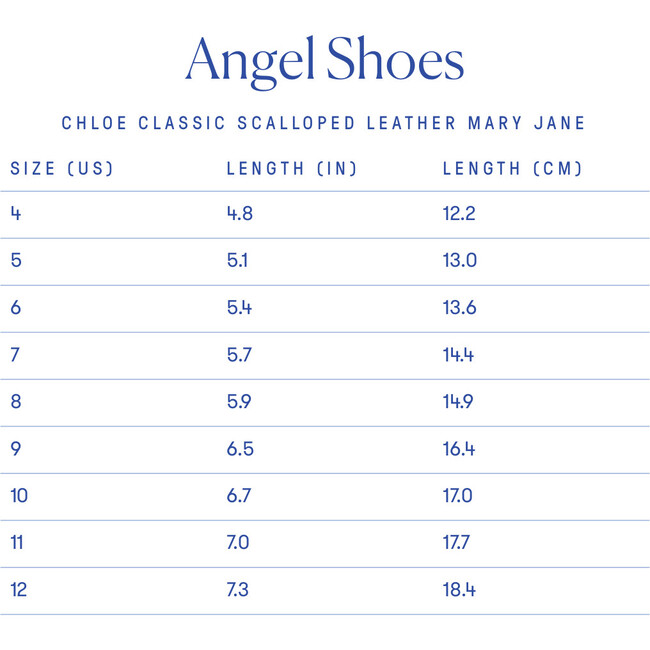 Chloe Classic Scalloped Leather Mary Jane, Black