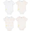 Baby Girl Short Sleeve Onesie Set - Underwear - 1 - thumbnail