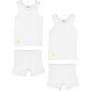 Boy's White Undies & Sleep Set - Underwear - 1 - thumbnail