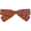 Small Bow, Amber Stripes - Hair Accessories - 1 - thumbnail