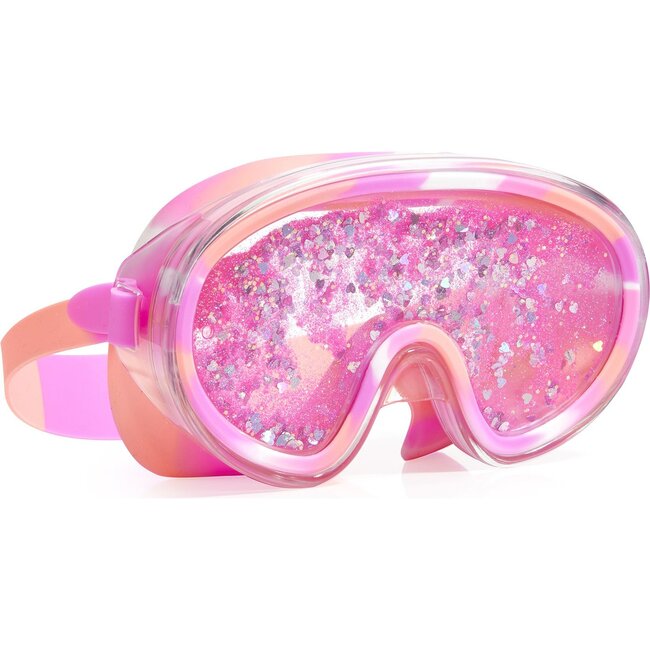 Sand Art Pink Swim Mask, Pink