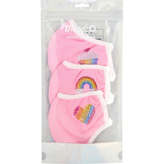 All Things Pretty and Sweet Face Mask Bundle, Pink - Other Accessories - 2
