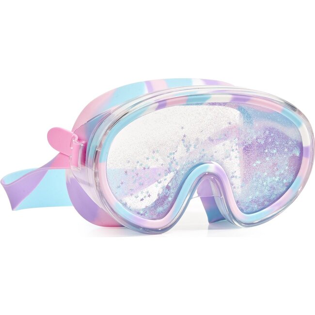 Brilliant Blue Float-N-Away Mask Swim Mask, Pink