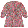 Quinn Ruffle Front Dress, Multi Floral - Dresses - 1 - thumbnail