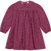 Ginny Peter Pan Collar Dress, Red Hearts - Dresses - 1 - thumbnail