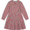 Harriet Peter Pan Collar Dress, Multi Floral - Dresses - 1 - thumbnail