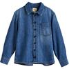 Gulian Denim Shirt, Blue - Shirts - 1 - thumbnail