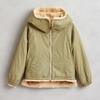 Habitat Faux Fur Reversible Jacket, Tan/Green - Jackets - 2