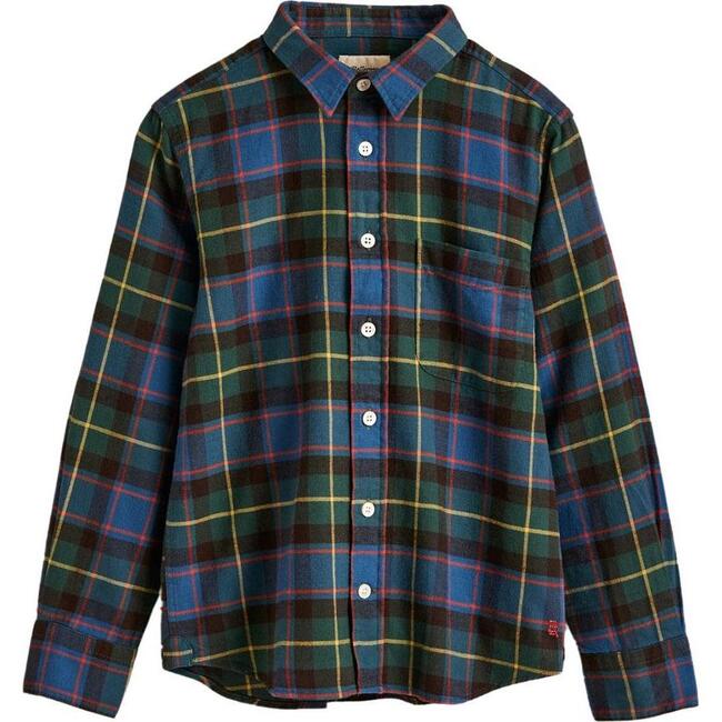 Gaspar Shirt, Green Plaid - Shirts - 1